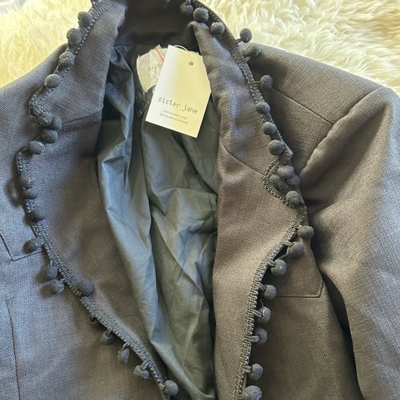 Sister Jane Cory Pom Pom Jacket and Cory Fray Trousers (set) - Picture 6 of 6